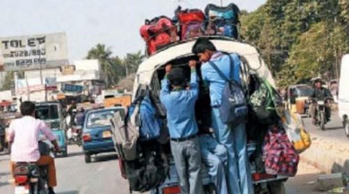 Over 18,000 school vans remain unregistered in Karachi