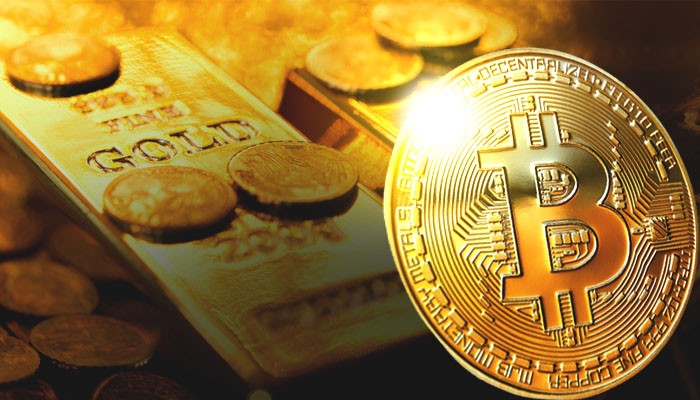 Bitcoin beats gold by nearly 2.8 percent in per-unit price