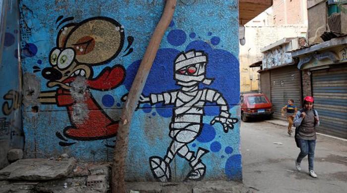 Contemporary art brings life to Cairo's City of the Dead