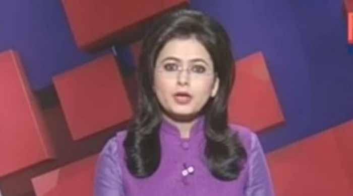 Indian anchor reads report of husband's death on live TV