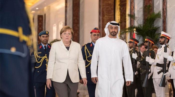 German Chancellor concludes visit to UAE