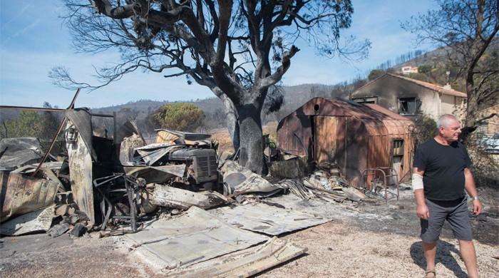 Arson suspected as fire in southeast France brought under control