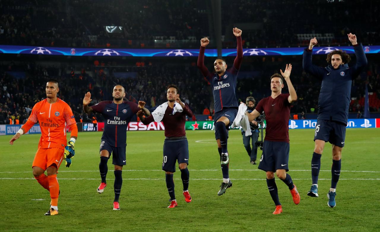 PSG sail into last 16 as Kurzawa nets hat trick in rout of Anderlecht