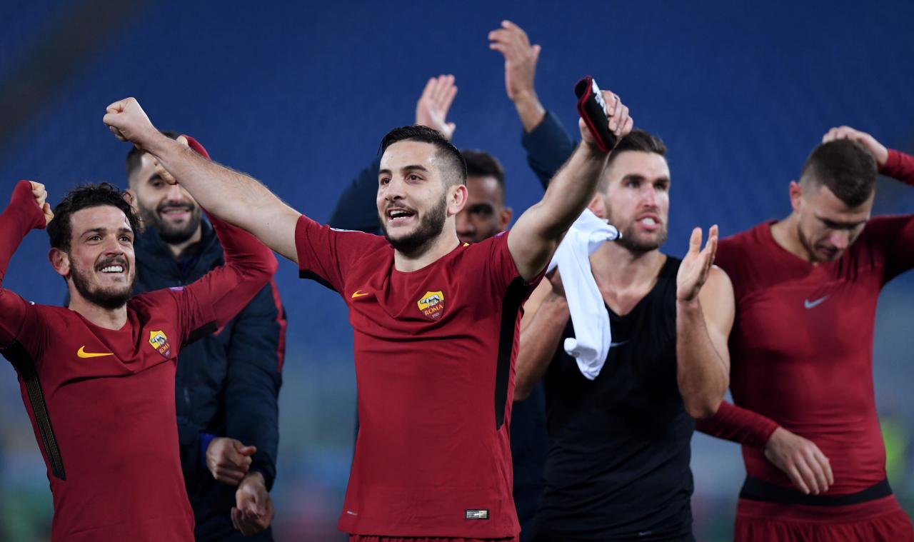 Perotti heads Roma into Champions League last-16