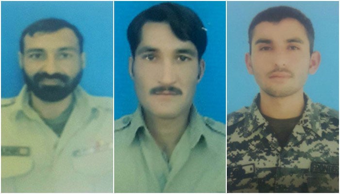 Three FC troops martyred in cross-border firing from Afghanistan