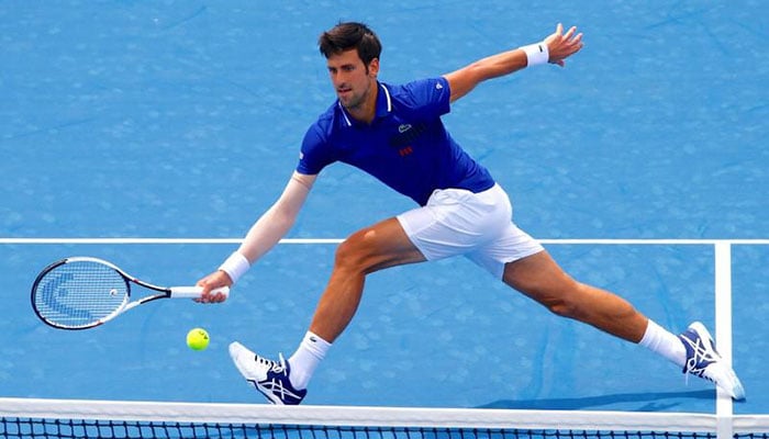 Djokovic back with a bang at Kooyong