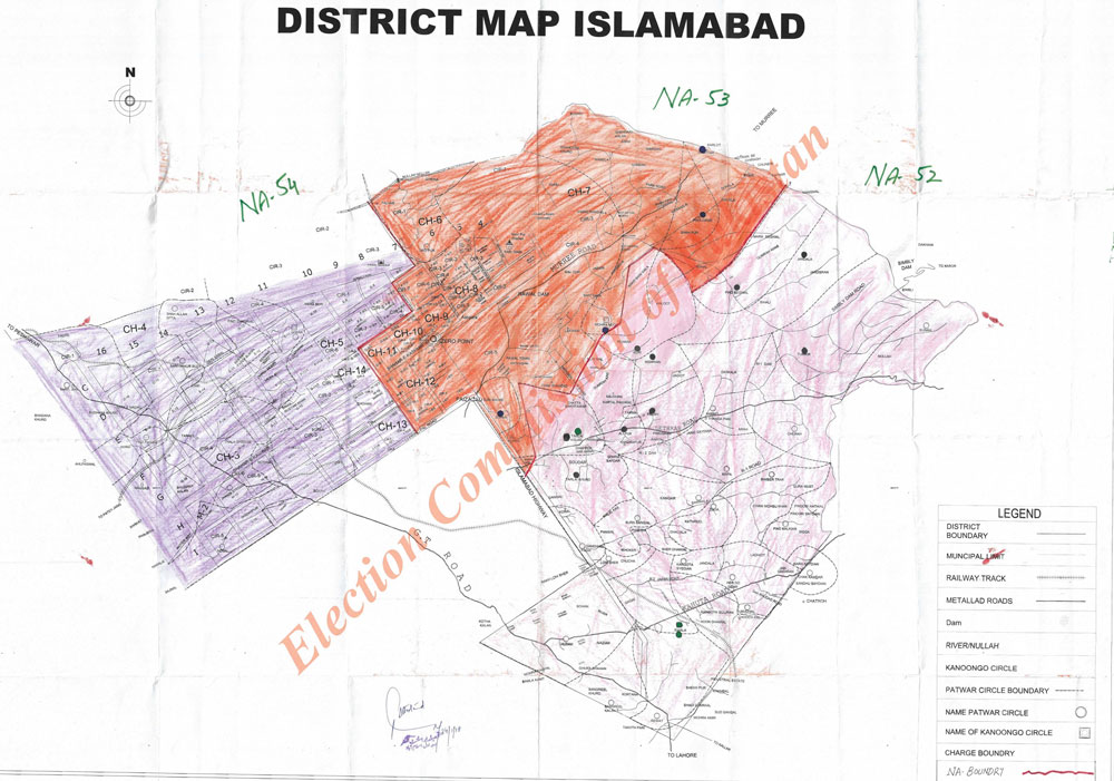 Ecp Releases Constituency Maps Of Preliminary Delimitation For All