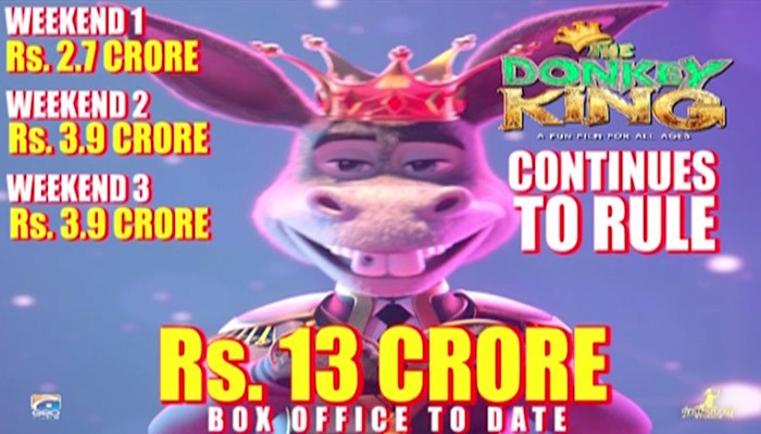 The Donkey King S Box Office Collection Crosses Rs130 Million