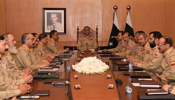 Corps Commanders review geo-strategic environment, security situation