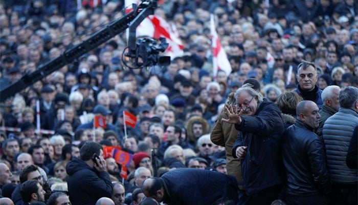 Thousands In Georgia Protest Against Presidential Election Results