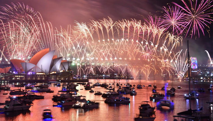 Sydney kicks off global 2019 parties with dazzling spectacle