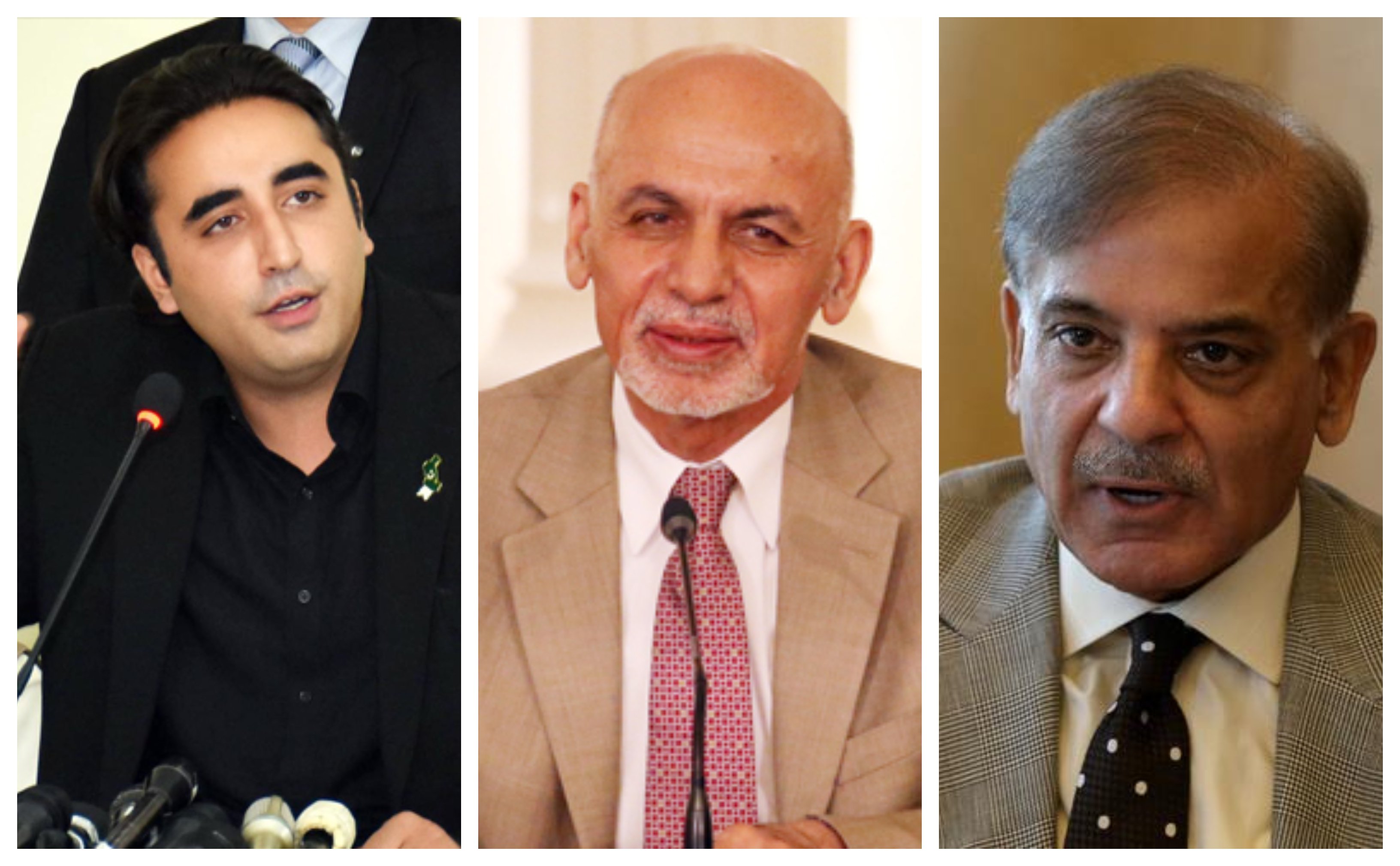 Afghanistan S Ashraf Ghani Meets Pml N S Shehbaz Ppp S Bilawal