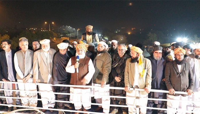 Azadi March Plan B: JUI-F Ends Islamabad Sit-in, Announces Countrywide ...