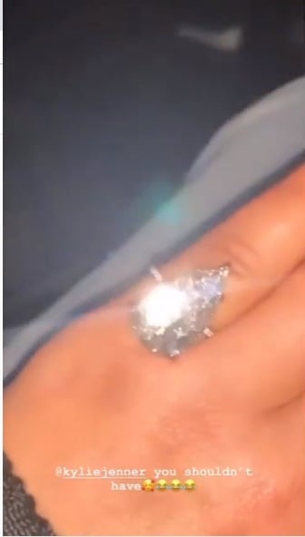 Kylie jenner hot sale wedding ring