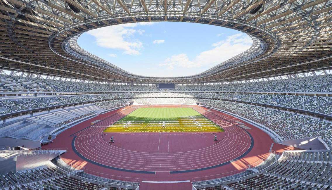 Tokyo´s main Olympic stadium ready to fight heat