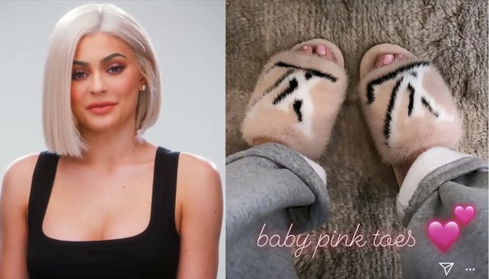 Kylie Jenner Gets Roasted on Twitter for Mink Louis Vuitton Slippers –  Footwear News