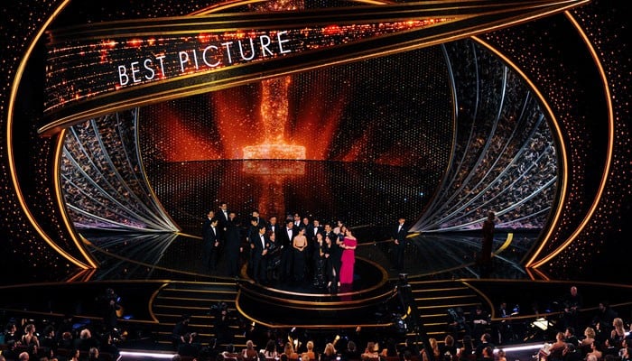 Oscars TV audience hits record low in 'driverless' ceremony