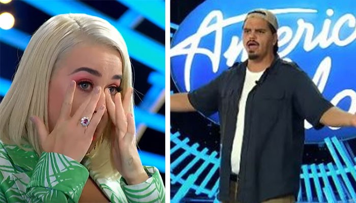 American Idol Katy Perry Wells Up As Garbage Man Wows The Judges With Moving Audition