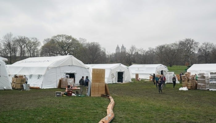 Coronavirus: New York's Central Park to be transformed into hospital as ...