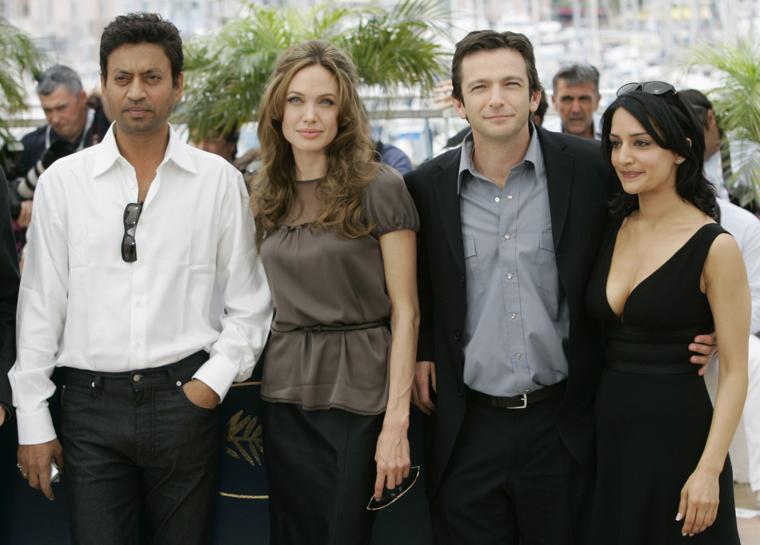 Angelina Jolie says she had been privileged to work with Irrfan Khan