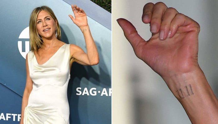 Jennifer Aniston didnt want to get tattoos like Theroux  Daily Mail  Online