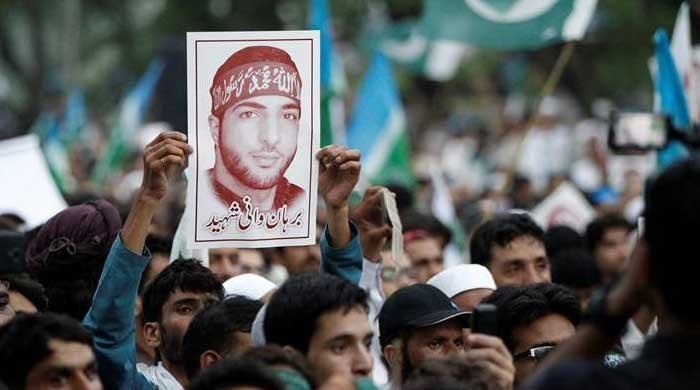 Kashmiri freedom fighter Burhan Wani remembered on fourth anniversary ...