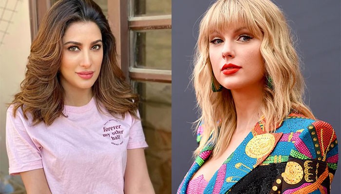 Mehwish Hayat Xxx Video Young - Mehwish Hayat's look in new photo triggers comparisons with Taylor Swift