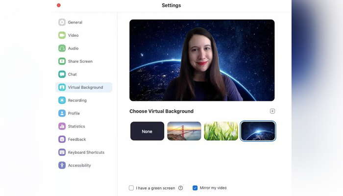 Here's how to change your background in Zoom