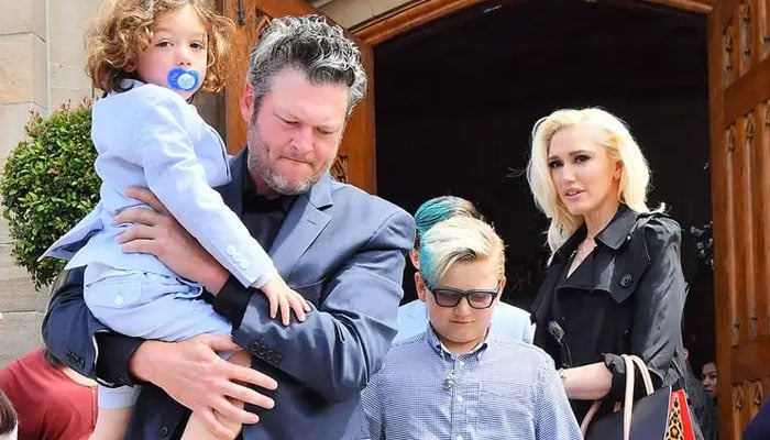 Blake Shelton Says Can T Imagine Life Without Fiancee Gwen Stefani S Sons