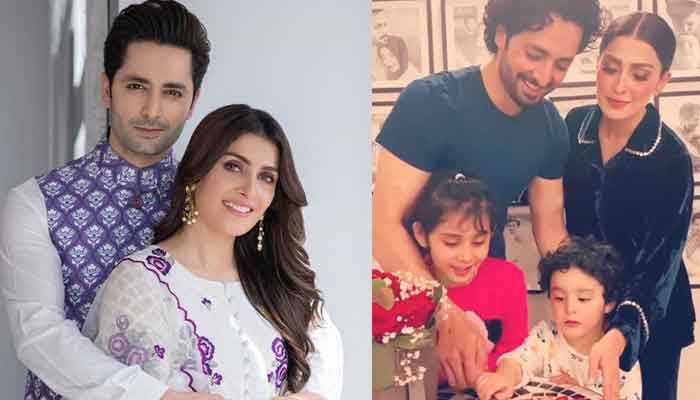 Danish Taimoor Celebrates His 38th Birthday With Wife Ayeza Khan And Their Kids