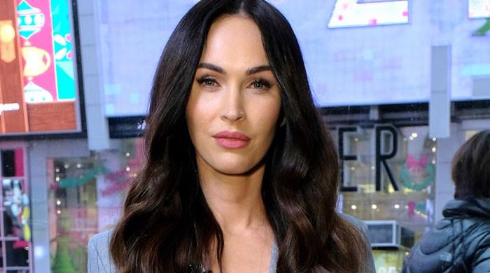 Megan Fox shows off her best Britney Spears impression