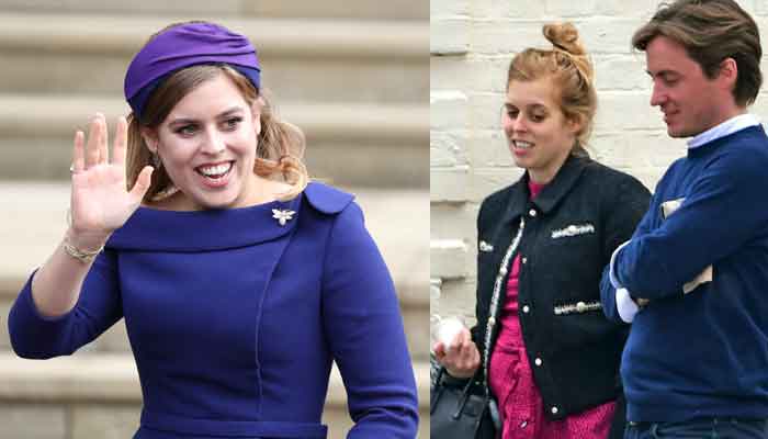 Princess Beatrice gives a rare glimpse at her baby bump