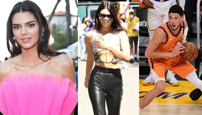 Kendall Jenner Puts Her Gym Honed Abs On Display During Devin Bookers Game 3330