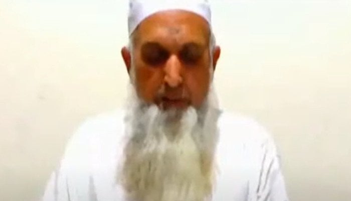 In a video statement, Aziz ur Rehman refutes allegations against him, says he was intoxicated. Photo: Screengrab