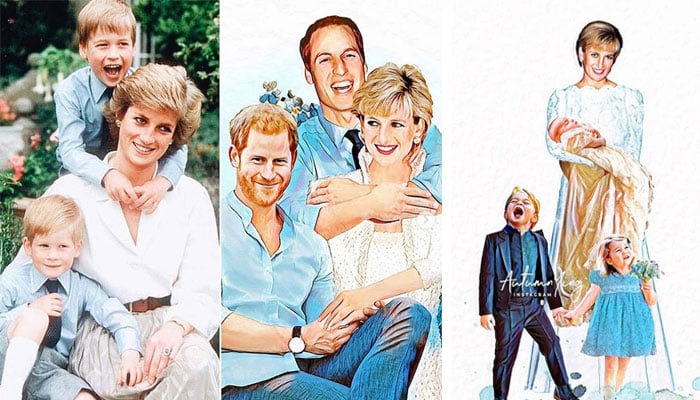 What royal family wouldve looked like if Princess Diana was still alive: See photos