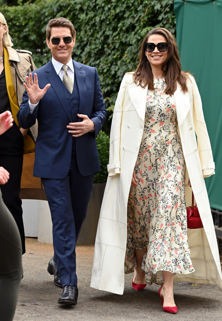 Tom Cruise, rumoured girlfriend Hayley Atwell attend Wimbledon finals together