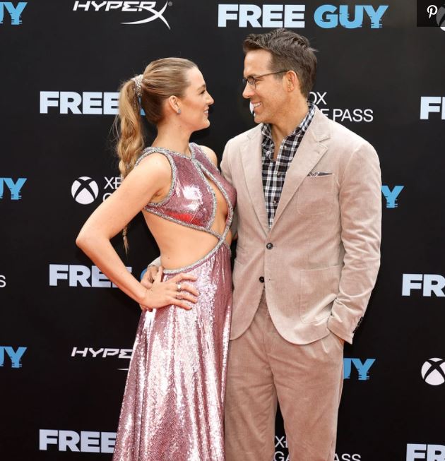 Blake Lively Ryan Reynolds bring their fashion A game to Free Guy