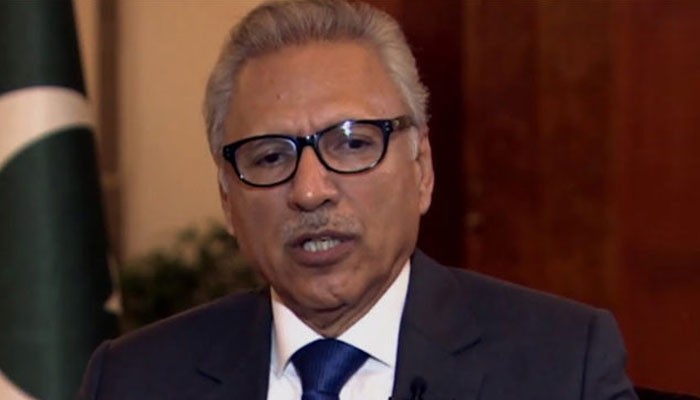 President Arif Alvi.