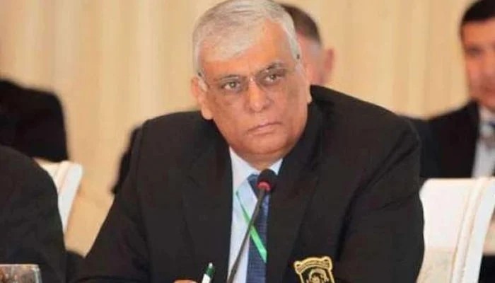 Pakistan Olympic Association (POA) President Lt Gen (retd) Arif Hasan. Photo: File