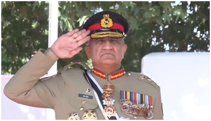 COAS Gen Qamar Javed Bajwa. Photo: File.