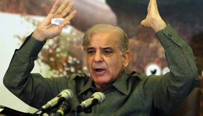 PML-N President Shehbaz Sharif. Photo: file