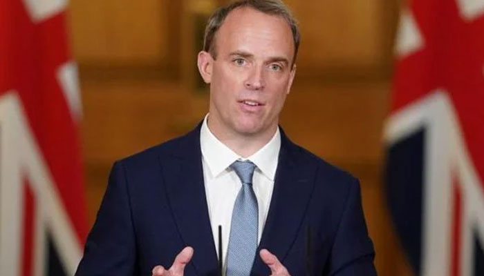 United Kingdom’ Foreign Secretary Dominic Raab. Photo: file