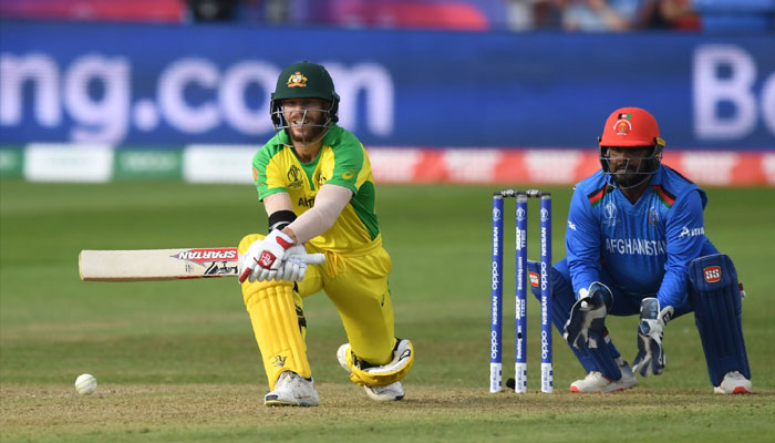 Australia´s David Warner bats during the 2019 Cricket World Cup group stage match between Afghanistan and Australia at Bristol County Ground in Bristol, southwest England, on June 1, 2019. — AFP/File Photo