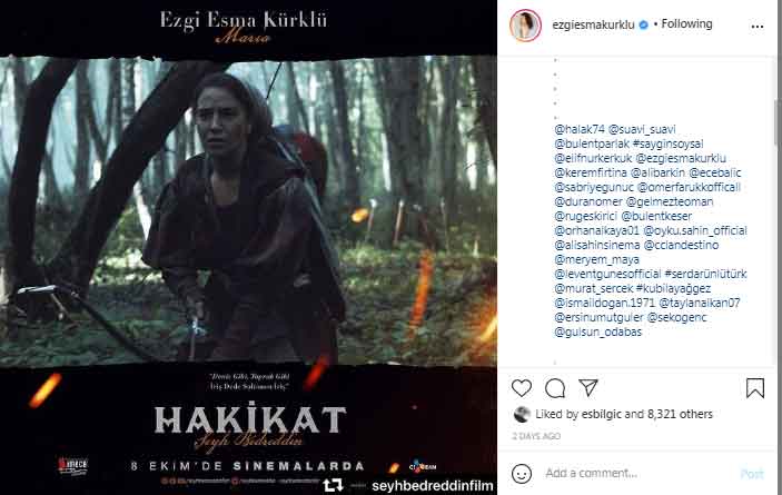 Ertugruls Banu Çiçek actress to star in film on Sheikh Bedreddin