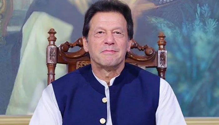 Prime Minister Imran Khan smiles. Photo: File