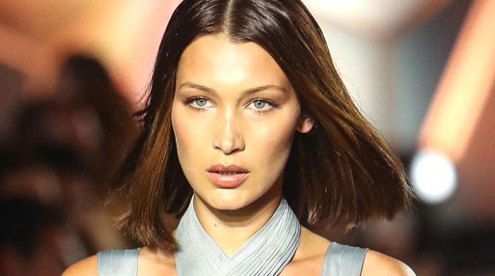 Bella Hadid shows off her enviable physique in athleisure