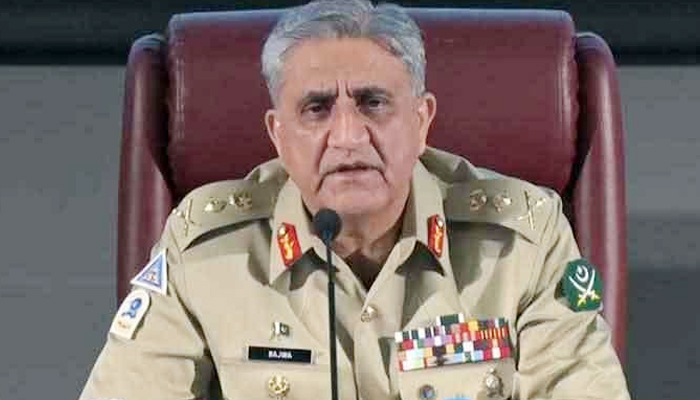 Chief of Army Staff (COAS) General Qamar Javed Bajwa: Photo: ISPR