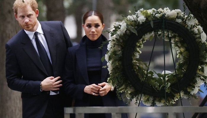 Harry and Meghan visit New York 9/11 memorial