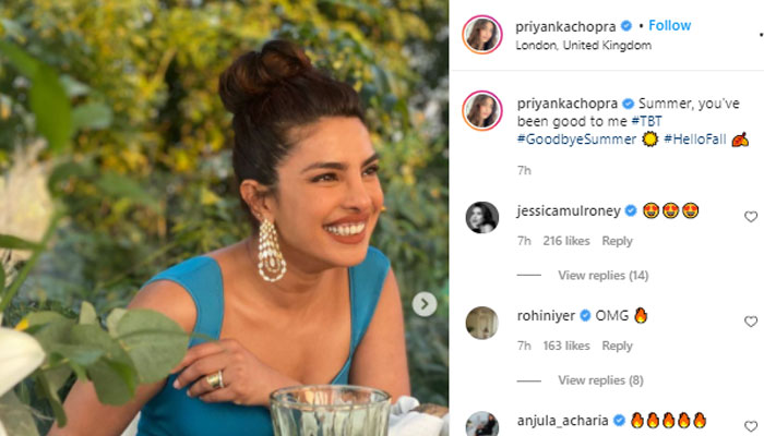 Priyanka Chopra Jonas shares throwback snaps to say London Summer Goodbye