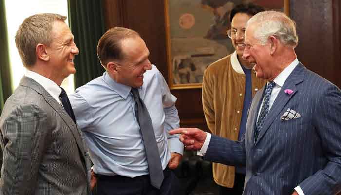 Prince Charles shares pictures with James Bond actor Daniel Craig